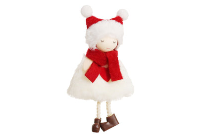 **Christmas Plush Doll Pendant Set**