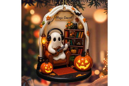 **Halloween Spooky Ornament Halloween Spooky Acrylic Hanging Ornament**
