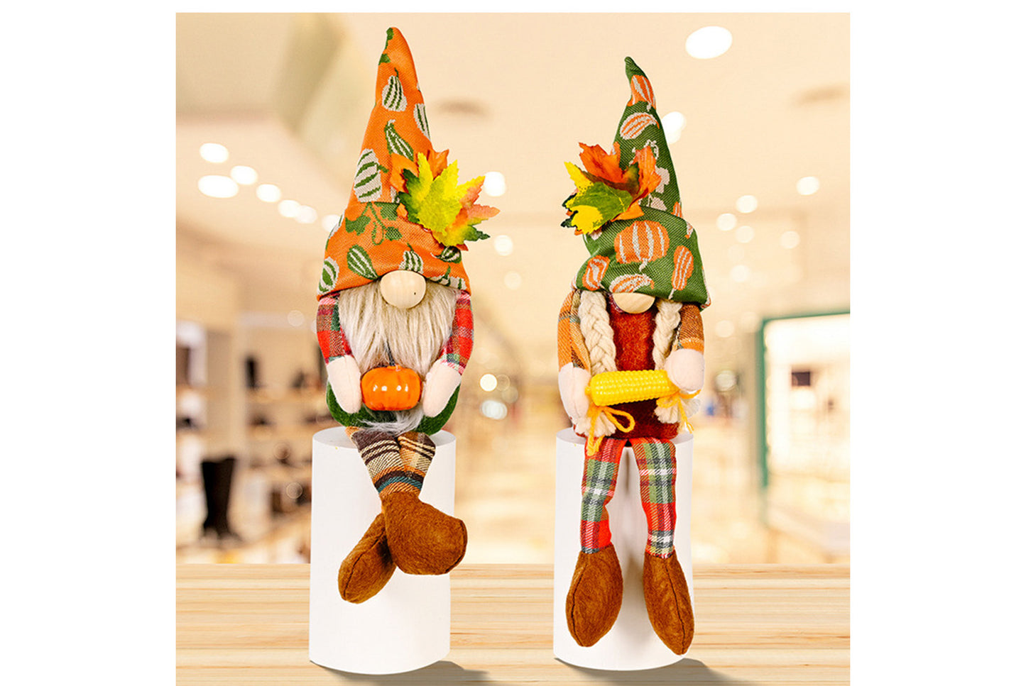 Autumn Harvest Hanging Leg Figure