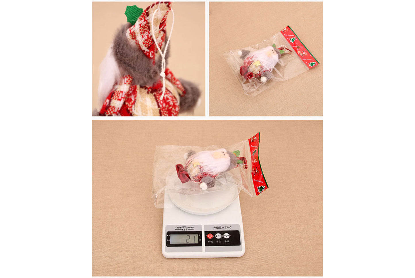 **Christmas Foam Fabric Ornament Decoration**