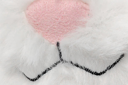 Floral Fabric Lop-Eared Rabbit Plush Toy