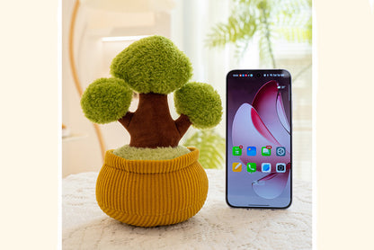 **Car Aromatherapy Plush Toy (Fun Potted Plant Ornament)**