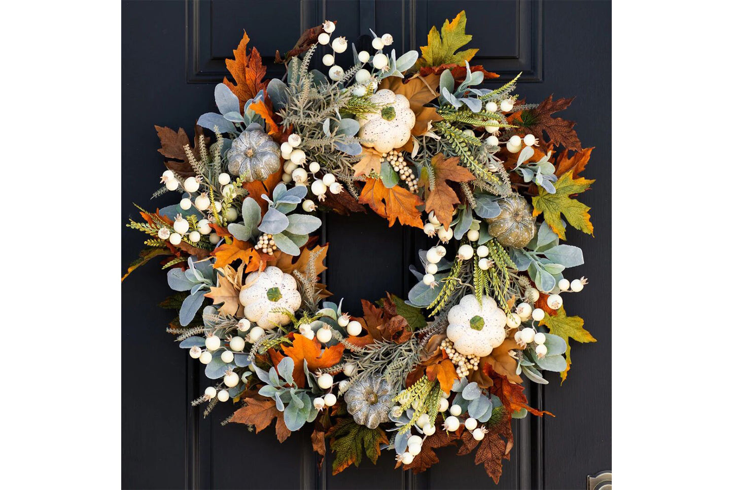 *Halloween & Thanksgiving Wreath Hanging