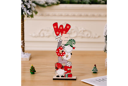 **Christmas Wooden Desktop Ornament**