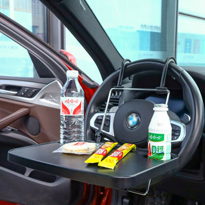 Car foldable storage table