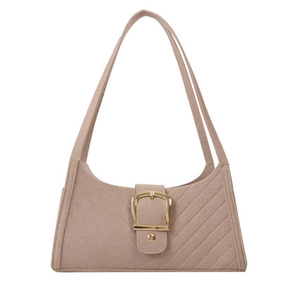 Striped handbag