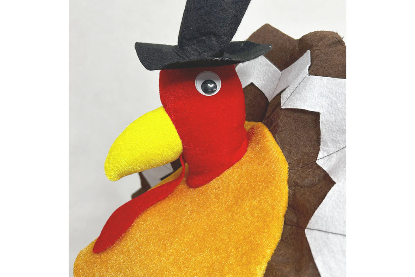 **Funny Turkey-Shaped Hat**